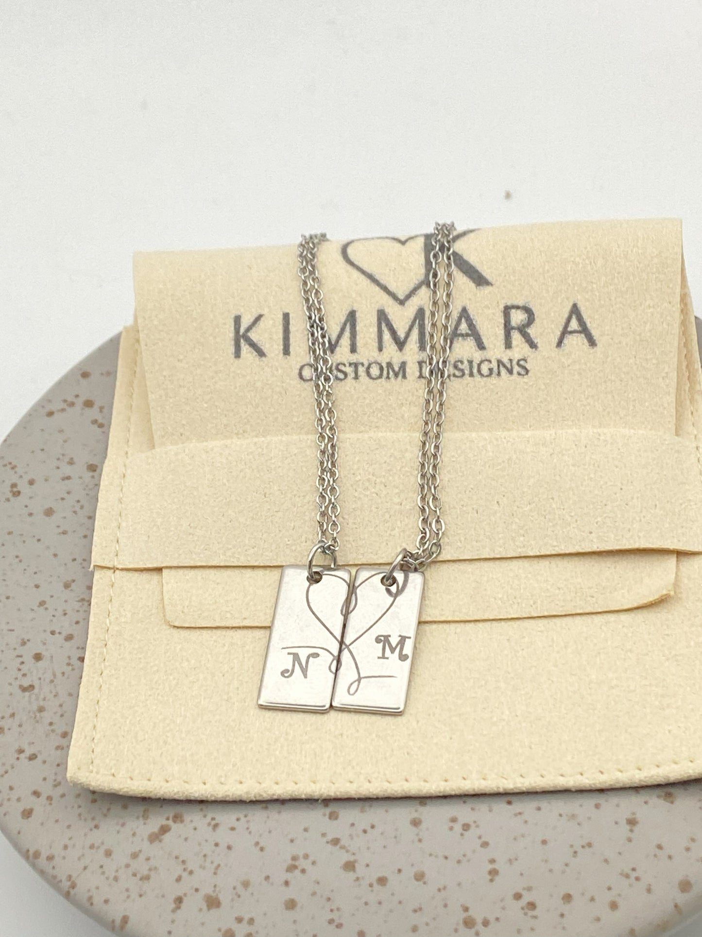 Couple & Friendship Necklace Set – Two Halves, One Story