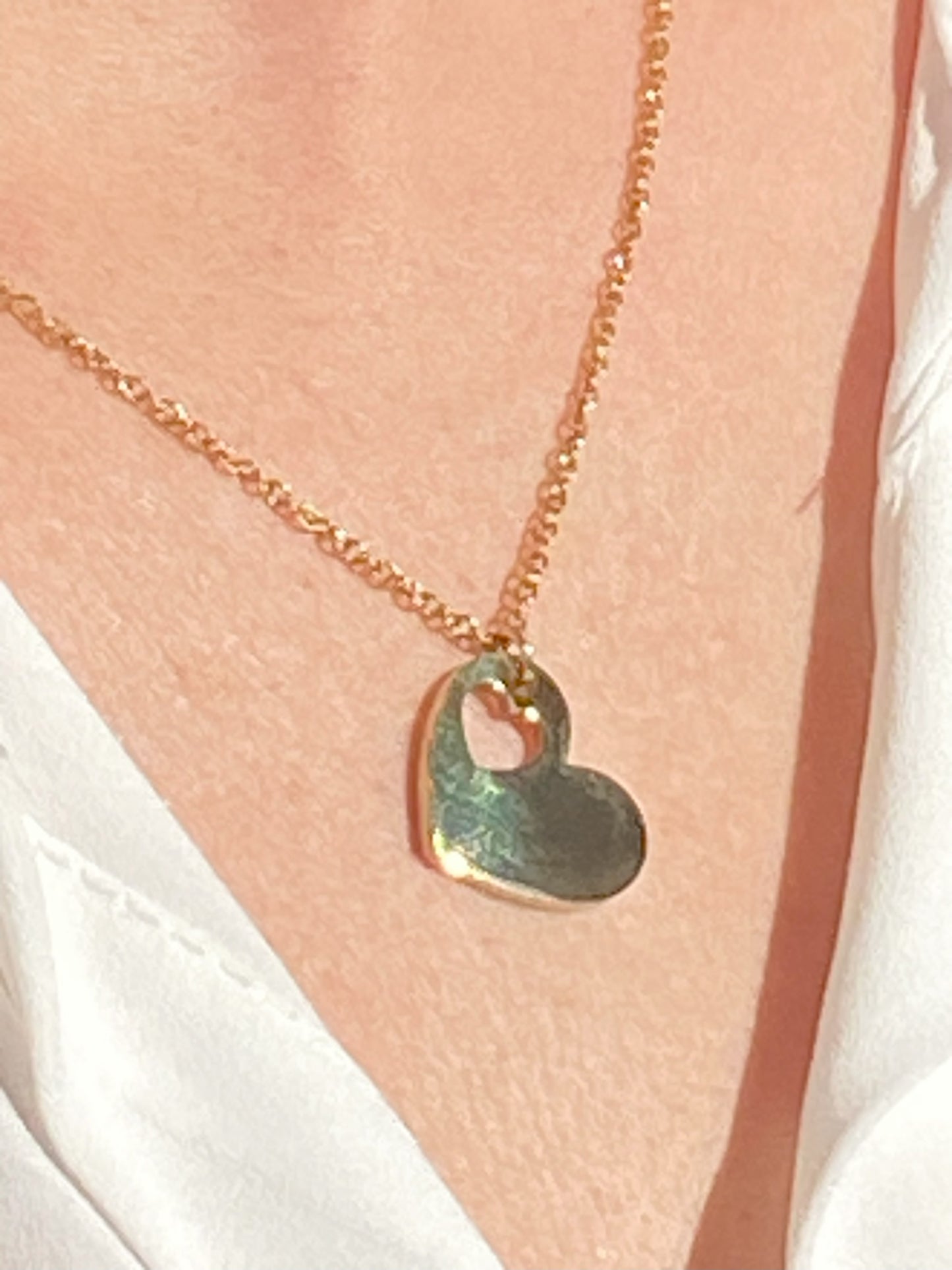 Personalized Heart Necklace