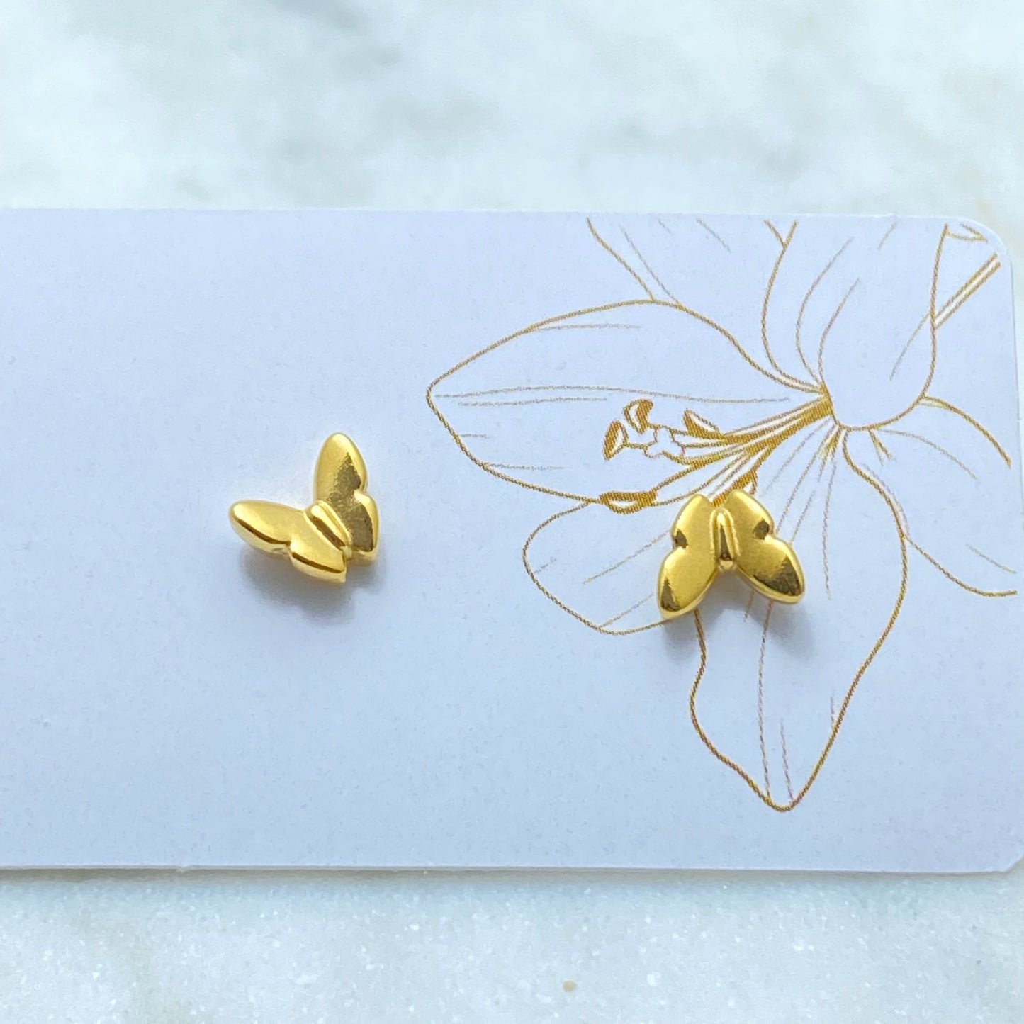 Butterfly Stud Earrings