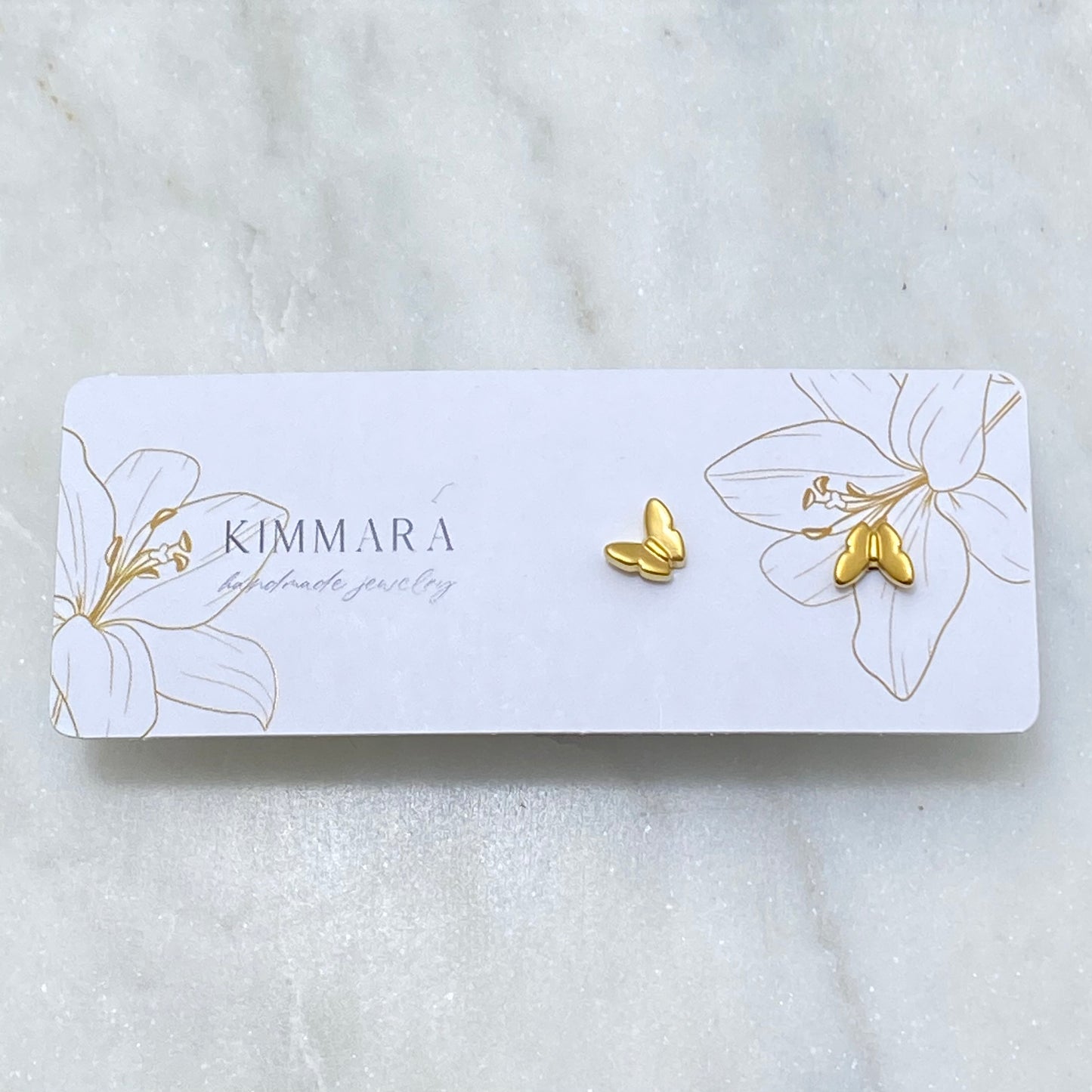 Butterfly Stud Earrings