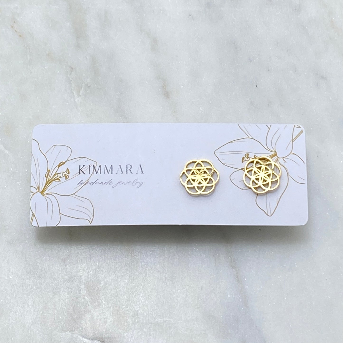 Flower of life EARRINGS