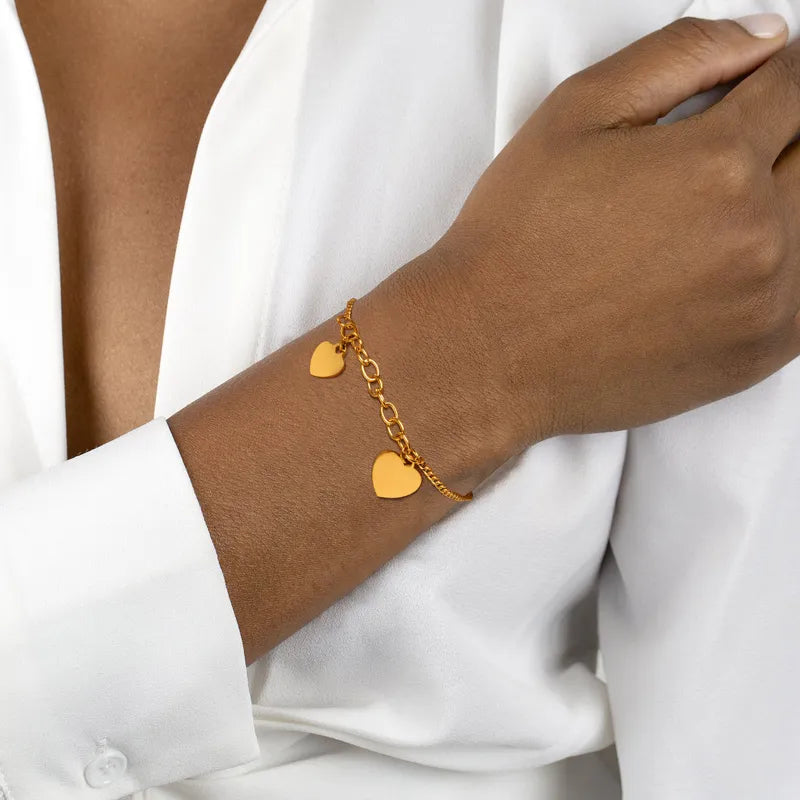 INA- heart bracelet